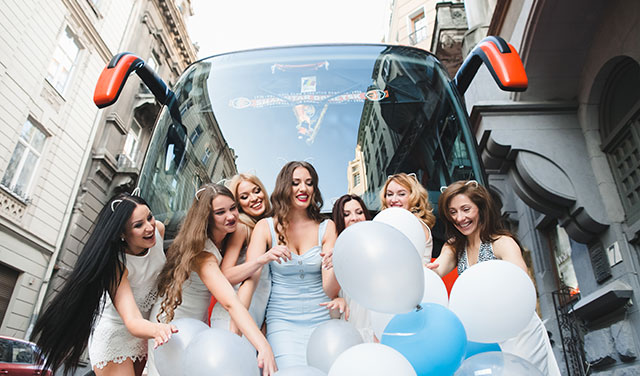 stag and hen party coach hire
